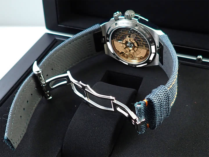 ヴァシュロンコンスタンタン オーヴァーシーズ エベレスト Ref.7910V/000T-B922 グレーブルー文字盤 極美品 P9X06744