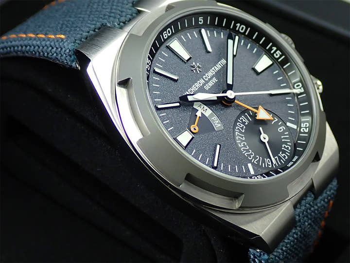 ヴァシュロンコンスタンタン オーヴァーシーズ エベレスト Ref.7910V/000T-B922 グレーブルー文字盤 極美品 P9X06744
