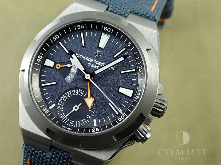 ヴァシュロンコンスタンタン オーヴァーシーズ エベレスト Ref.7910V/000T-B922 グレーブルー文字盤 極美品 P9X06744