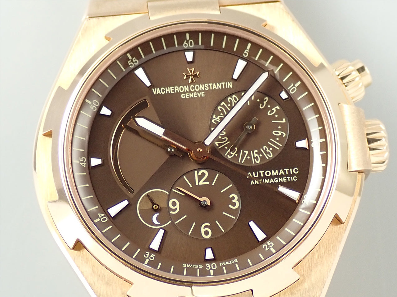 Vacheron Constantin Overseas Dual Time Ref.47450/B01R-9229 18KPG Brown Dial