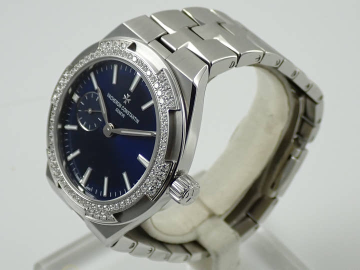 ヴァシュロンコンスタンタン オーヴァーシーズ オートマティック Ref.2305V/100A-B170 ブルー文字盤 極美品 SJA11JFJ