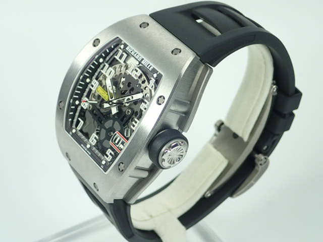 リシャールミル オーバーサイズデイト Ref.RM029 ブラック/シルバー文字盤 中古 oversizedate-2