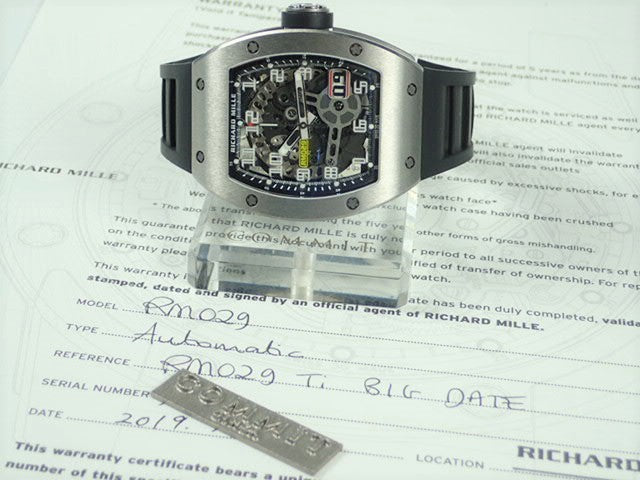 Richard Mille Oversized Date