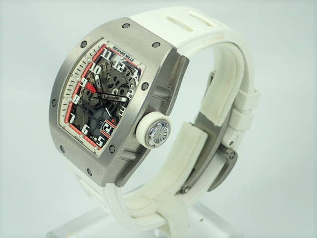 リシャールミル オーバーサイズデイト Ref.RM029 ホワイト/レッド文字盤 中古 oversizedate