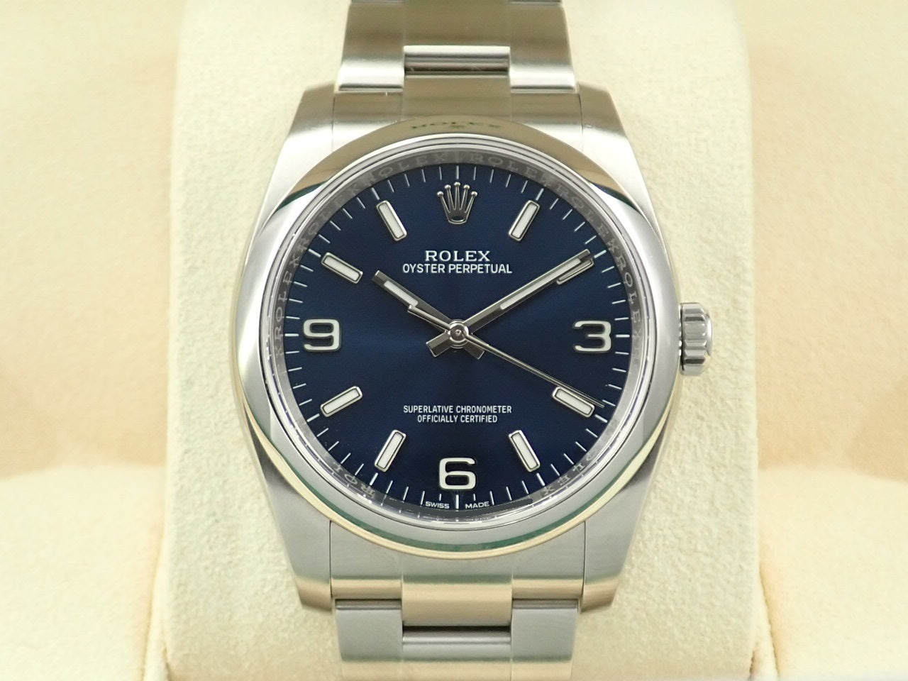 Rolex Oyster Perpetual Blue Dial &lt;Warranty, Box, etc.&gt;