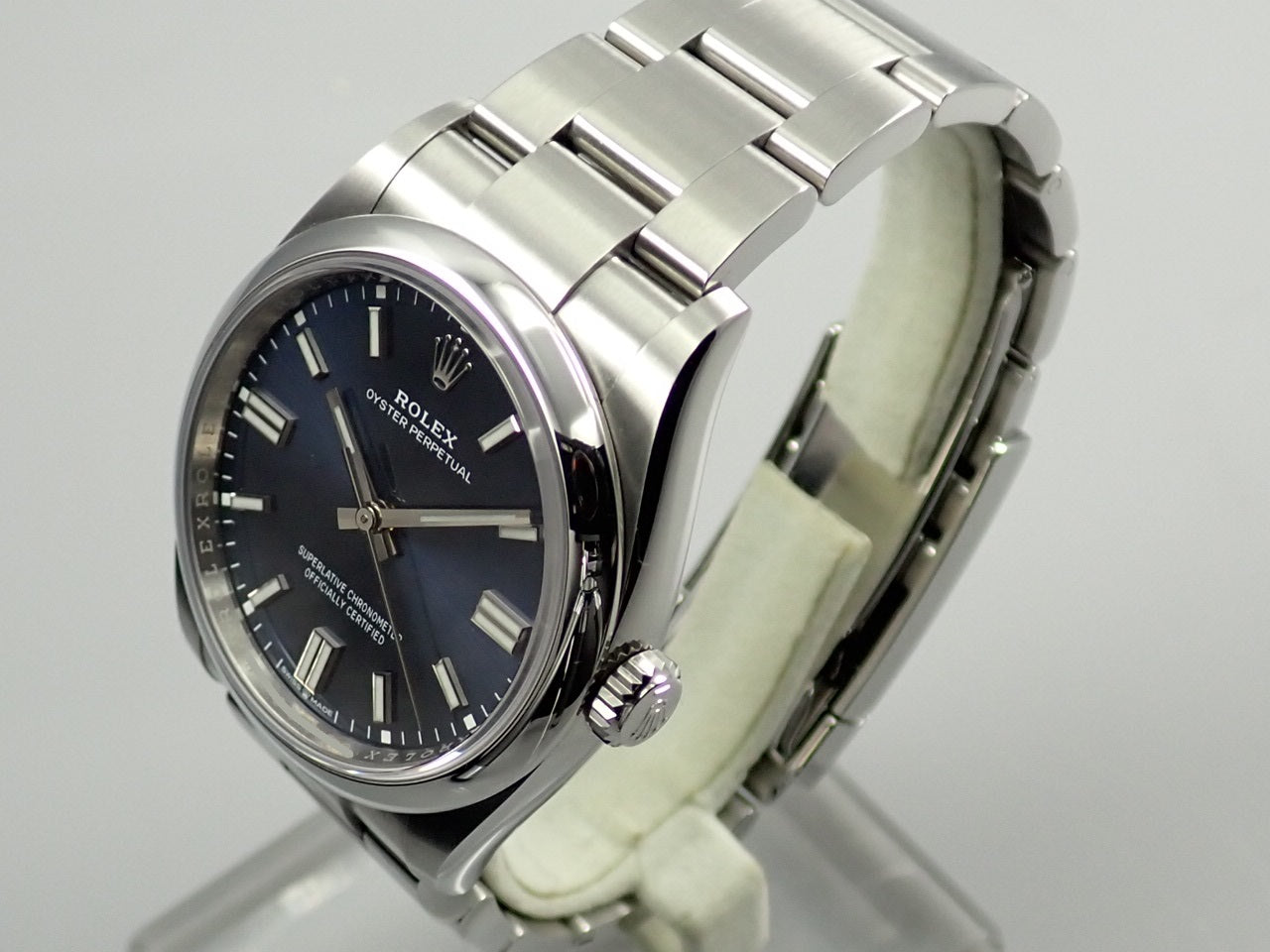 Rolex Oyster Perpetual 36 Blue Dial &lt;&lt;New warranty, box, etc.&gt;&gt;