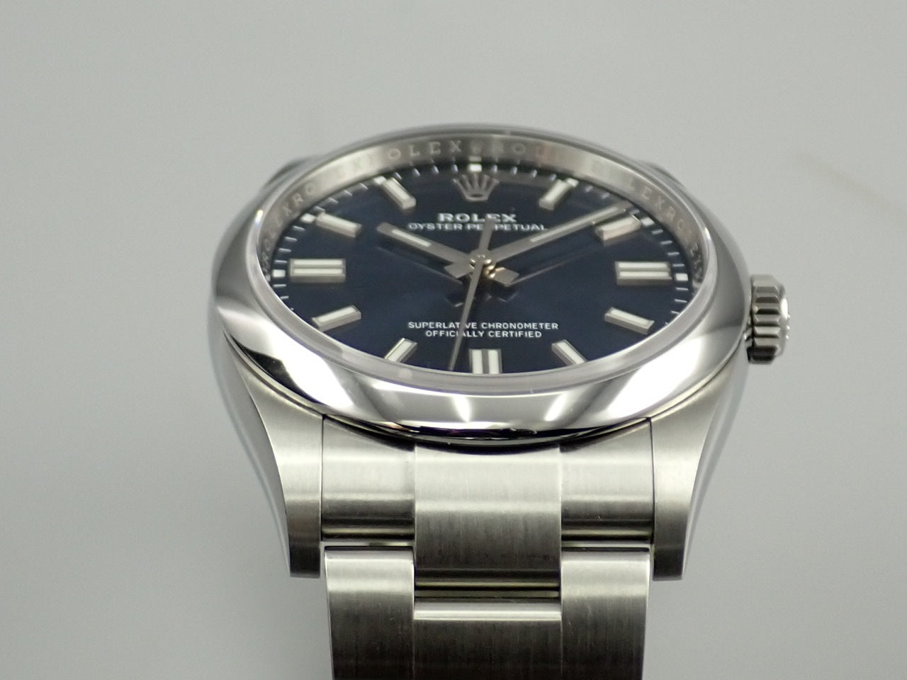 Rolex Oyster Perpetual 36 Blue Dial &lt;&lt;New warranty, box, etc.&gt;&gt;