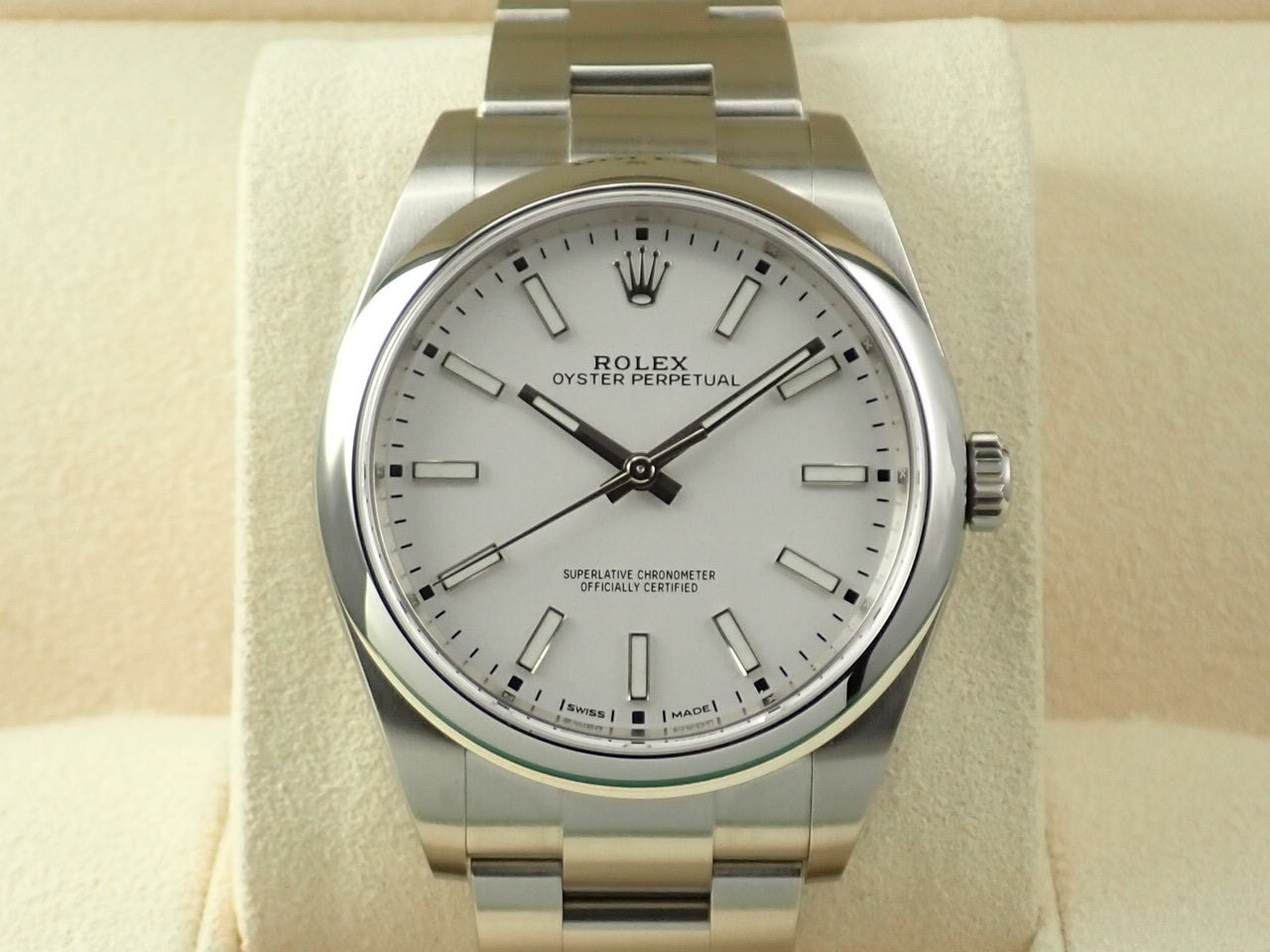 Rolex Oyster Perpetual 39 White Dial [Good Condition] &lt;Warranty, Box, etc.&gt;
