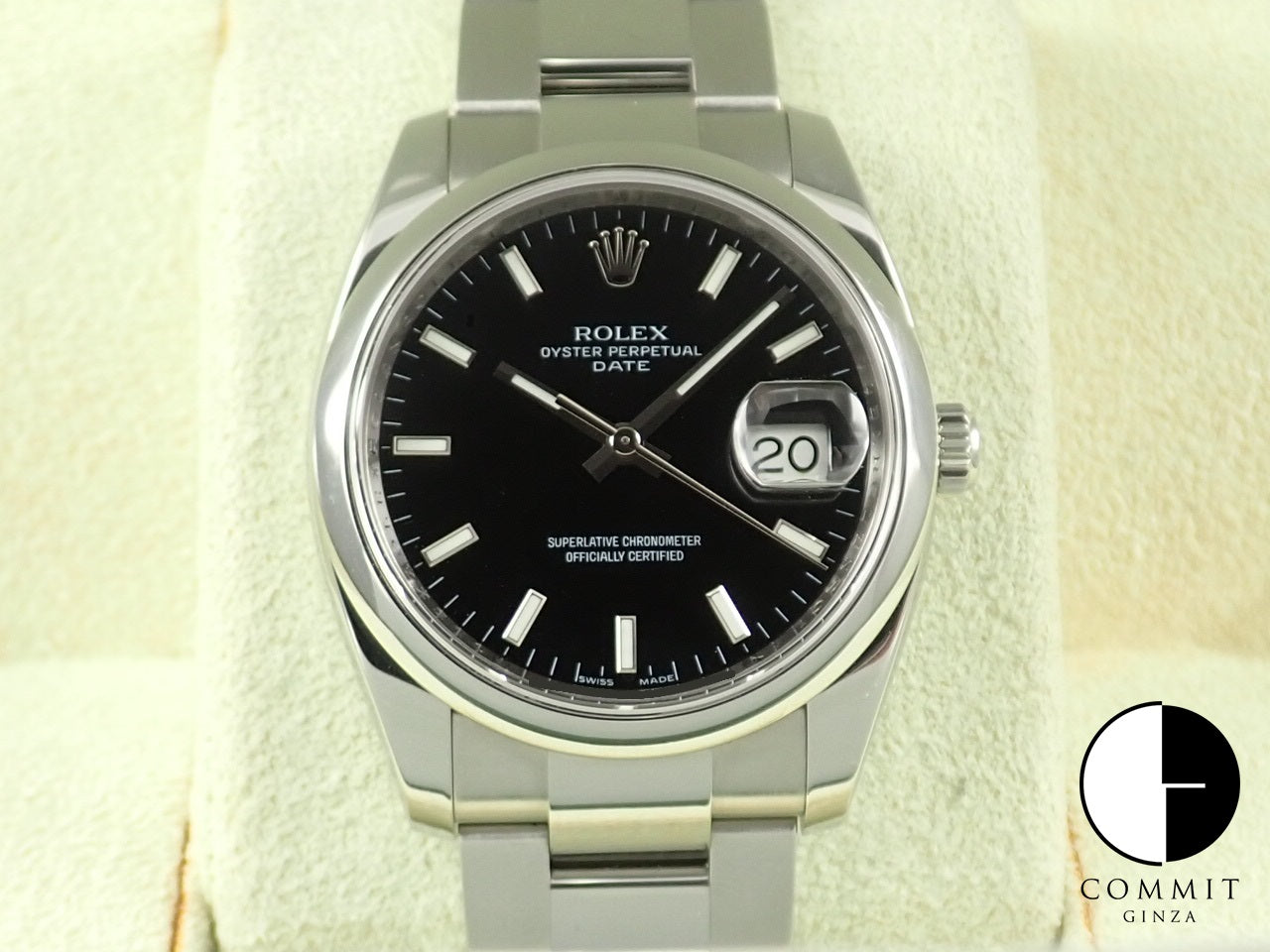 Rolex Oyster Perpetual Date Black Dial Z Series &lt;Warranty Box and Others&gt;