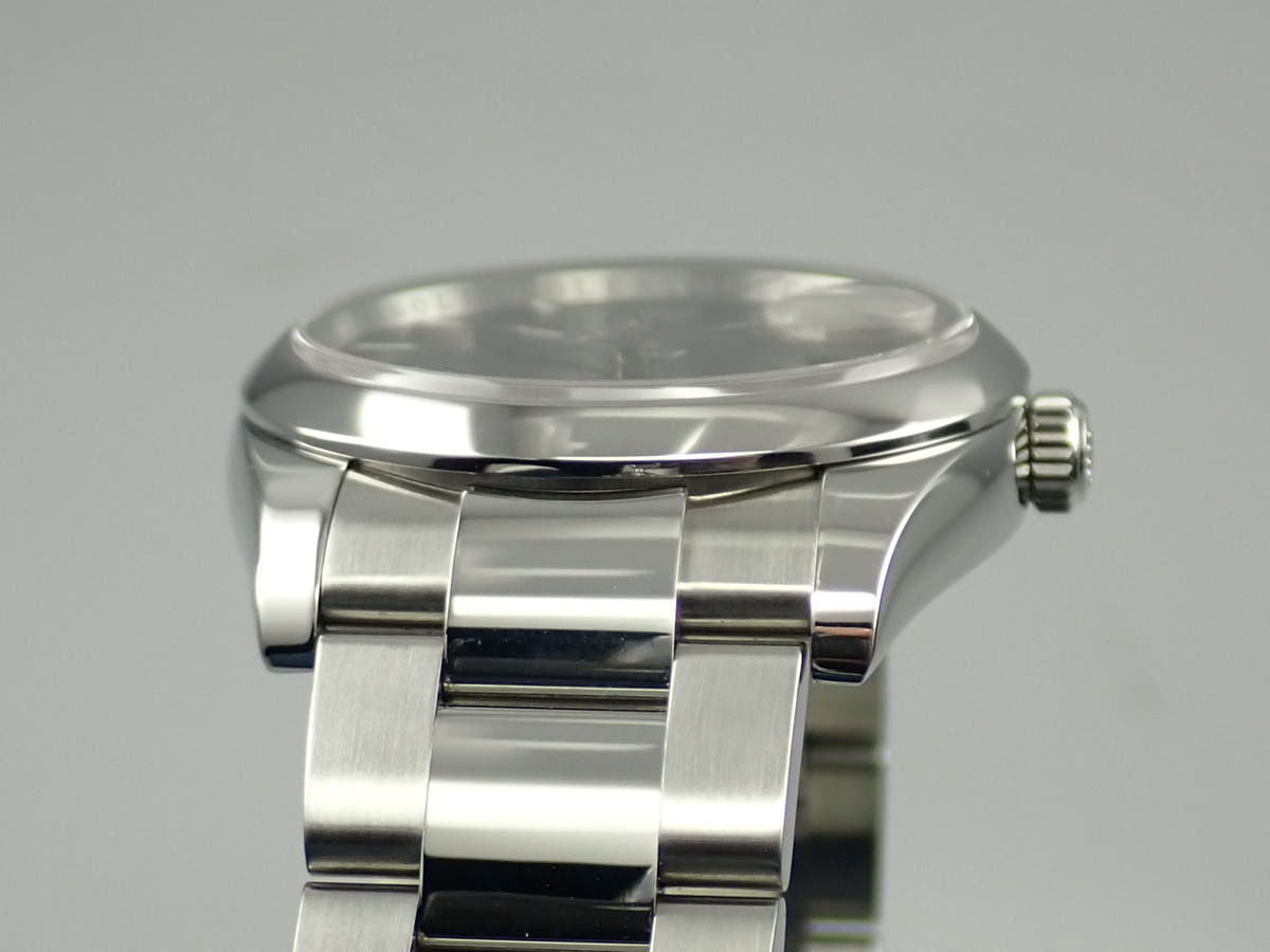 ロレックス オイスターパーペチュアル デイト Ref.115200 ブラック文字盤 美品 537ZTKUU