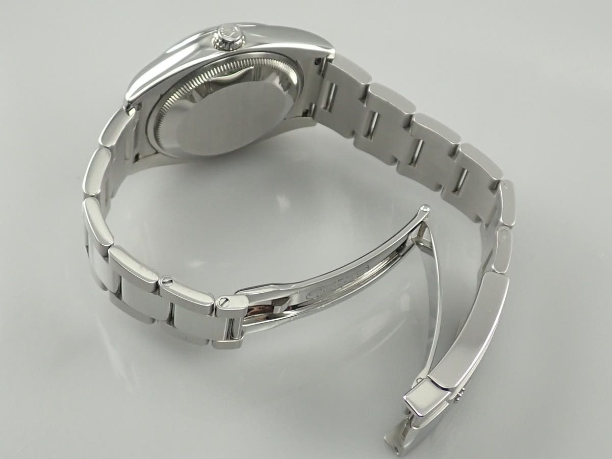 ロレックス オイスターパーペチュアル デイト Ref.115200 ブラック文字盤 美品 537ZTKUU