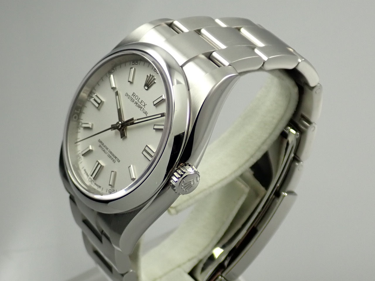 Rolex Oyster Perpetual 36 White Dial &lt;Warranty Box and Others&gt;