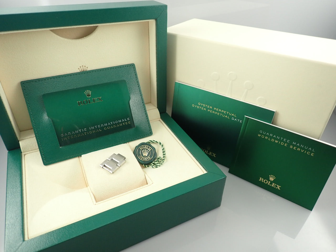 Rolex Oyster Perpetual 36 White Dial &lt;Warranty Box and Others&gt;