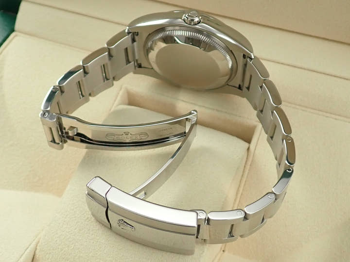 Rolex Oyster Perpetual Date Ref. 115200 Stainless Steel White Dial