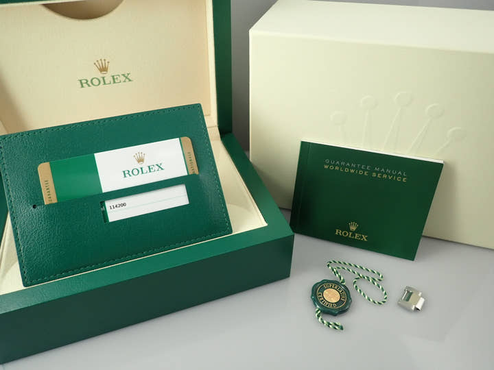 ロレックス オイスターパーペチュアル34 Ref.114200 ステンレススチール ブラック文字盤