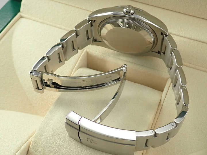 ロレックス オイスターパーペチュアル34 Ref.114200 ステンレススチール ブラック文字盤