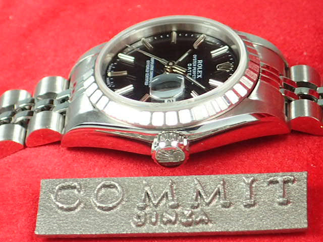 ロレックス オイスターパーペチュアル Ref.69240 ブラック文字盤 中古 oyster-perpetual-18