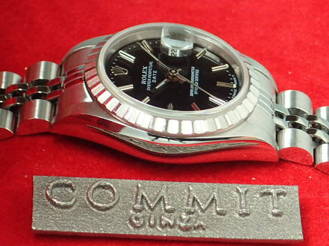 ロレックス オイスターパーペチュアル Ref.69240 ブラック文字盤 中古 oyster-perpetual-18