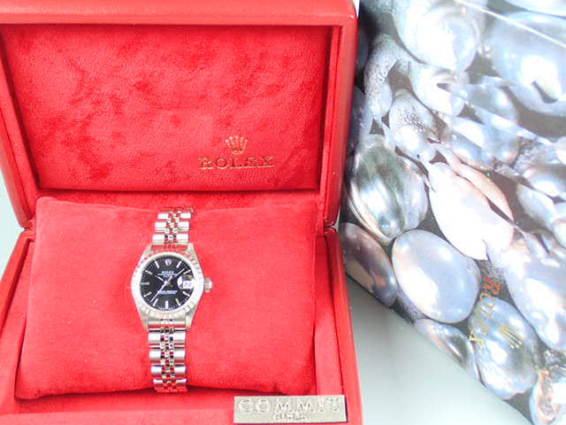 ロレックス オイスターパーペチュアル Ref.69240 ブラック文字盤 中古 oyster-perpetual-18
