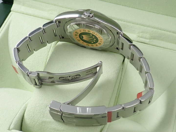 ロレックス オイスターパーペチュアル36 Ref.116000 ステンレススチール ブラック文字盤