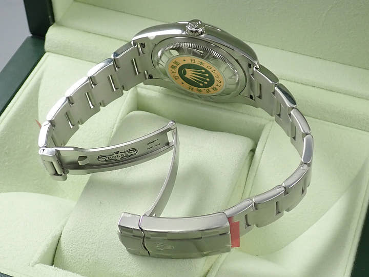 ロレックス オイスターパーペチュアル36 Ref.116000 ステンレススチール ブラック文字盤