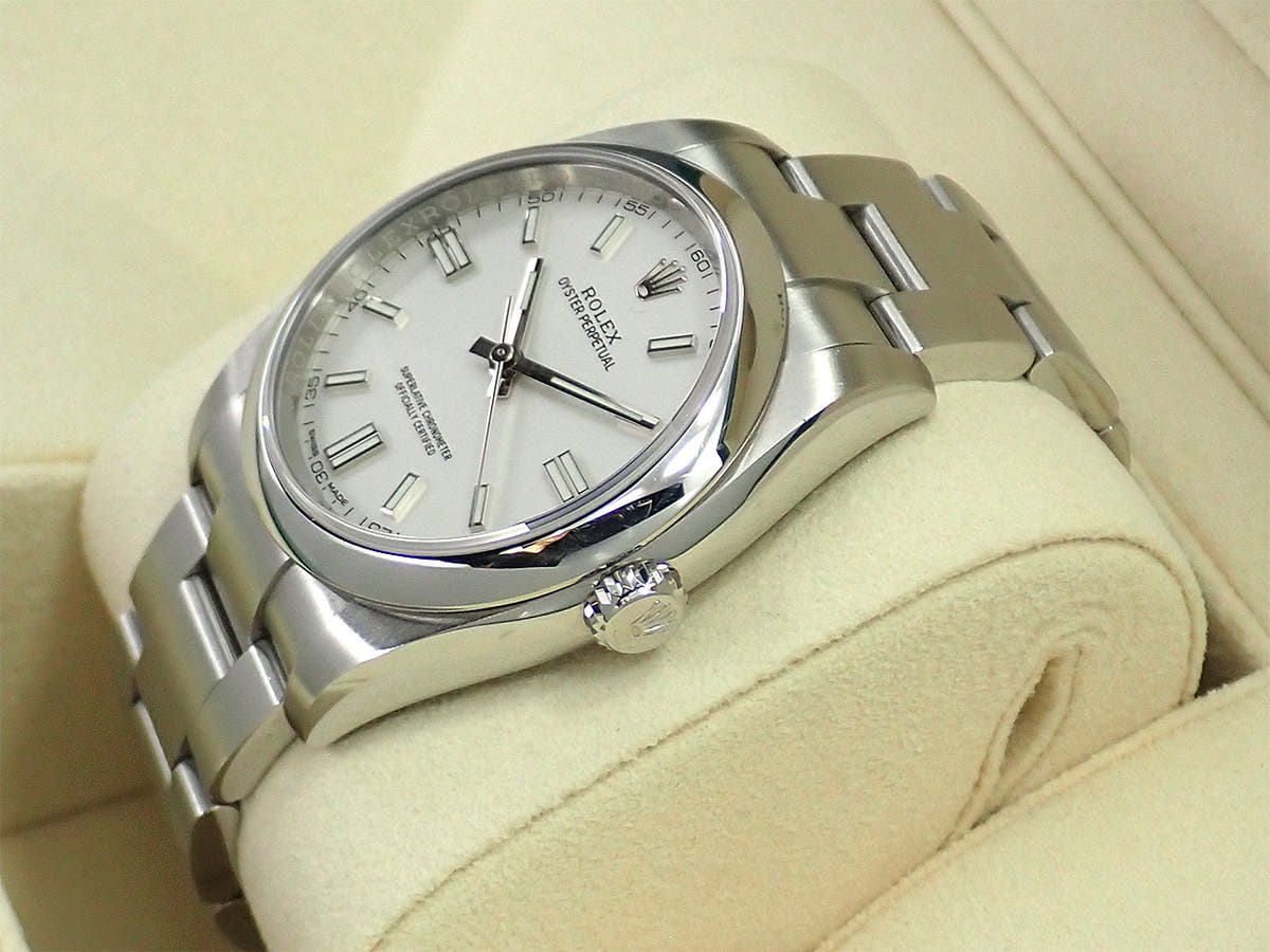 ロレックス オイスターパーペチュアル36 Ref.116000 ホワイト文字盤 中古 U7FXLWJZ