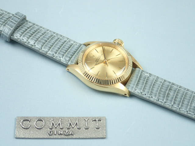 ロレックス オイスターパーペチュアル Ref.6619 シャンパン文字盤 中古 oyster-perpetual-23