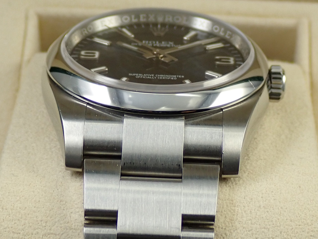 ロレックス オイスターパーペチュアル36 116000 ブルー 中古