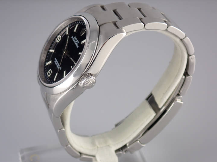 ロレックス オイスターパーペチュアル Ref.116000 ブラック文字盤 中古 oyster-perpetual-35