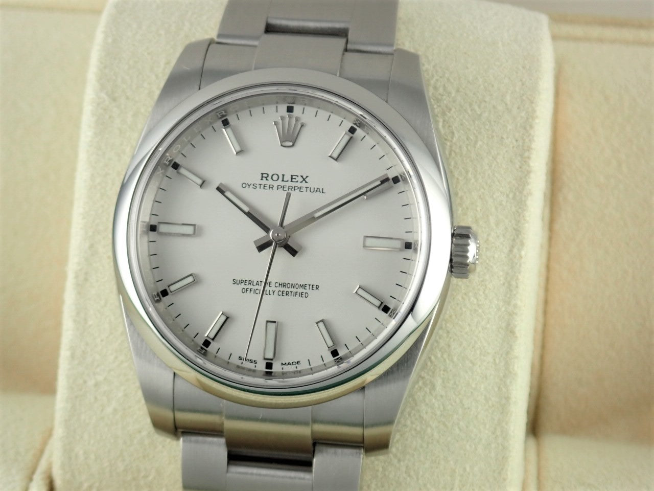 Rolex Oyster Perpetual White &lt;Warranty, Box, etc.&gt;