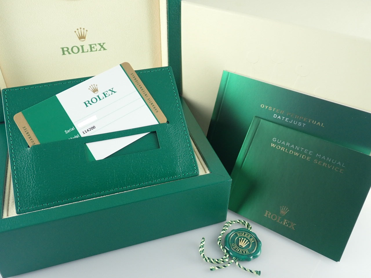 Rolex Oyster Perpetual White &lt;Warranty, Box, etc.&gt;