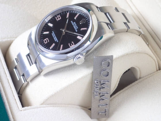 ロレックス オイスターパーペチュアル Ref.116000 ブラック文字盤 中古 oyster-perpetual-3