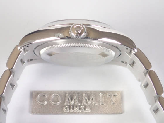 ロレックス オイスターパーペチュアル Ref.116000 ブラック文字盤 中古 oyster-perpetual-3