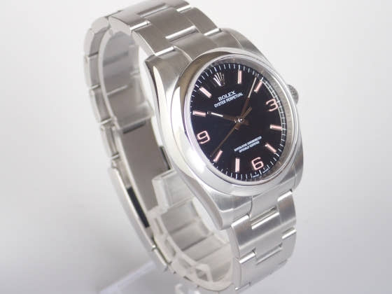 ロレックス オイスターパーペチュアル Ref.116000 ブラック文字盤 中古 oyster-perpetual-3