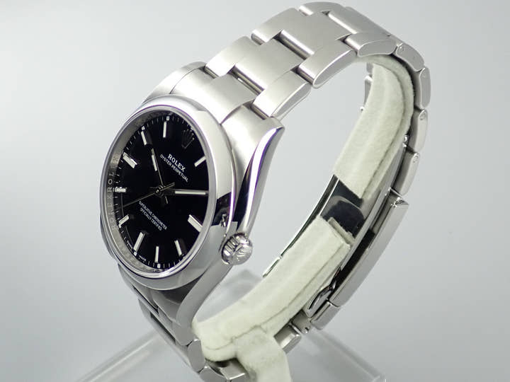 ロレックス オイスターパーペチュアル Ref.114200 ブラック文字盤 中古 oyster-perpetual-42