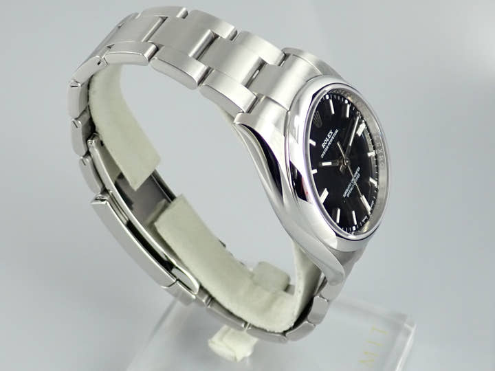 ロレックス オイスターパーペチュアル Ref.114200 ブラック文字盤 中古 oyster-perpetual-42