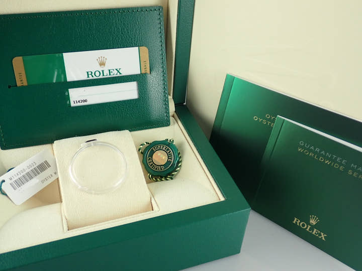 ロレックス オイスターパーペチュアル Ref.114200 ブラック文字盤 中古 oyster-perpetual-42