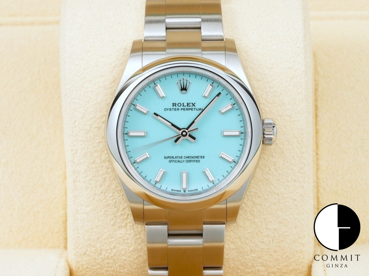 Rolex Oyster Perpetual 31 Ref.277200 SS Turquoise Dial