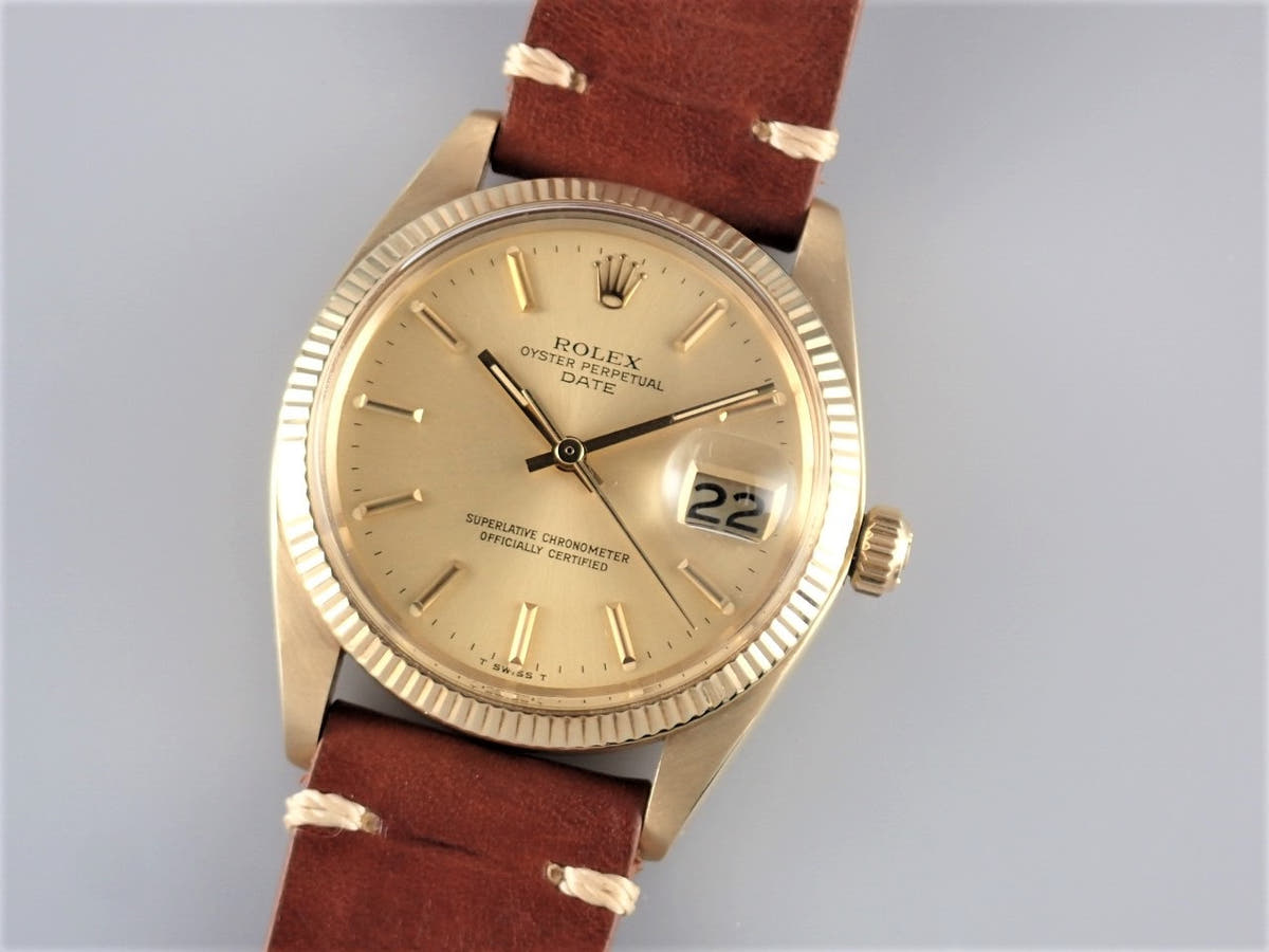 ロレックス オイスターパーペチュアル Ref.1503 シャンパン文字盤 中古 oyster-perpetual-44