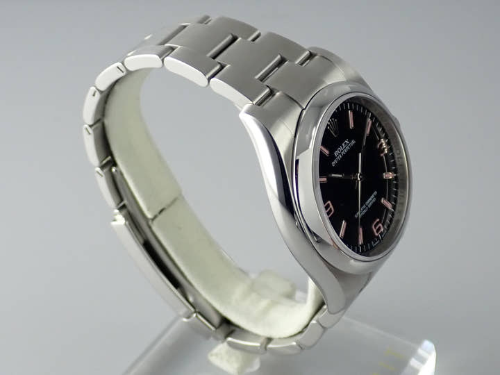 ロレックス オイスターパーペチュアル Ref.116000 ブラック文字盤 中古 oyster-perpetual-45