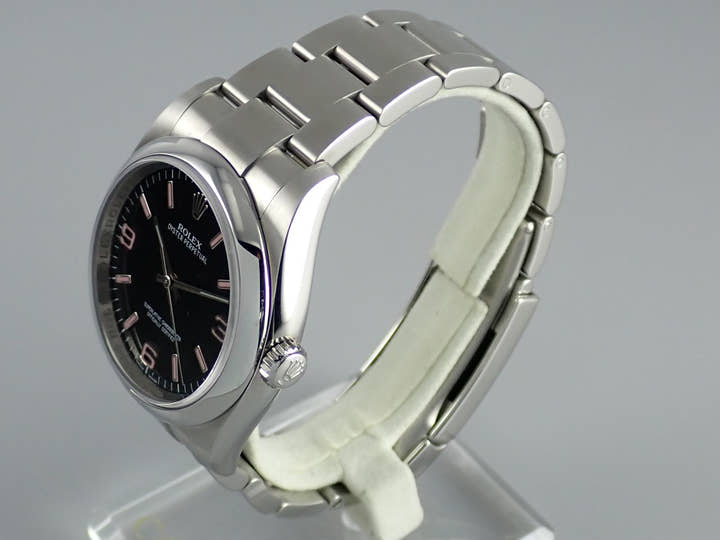 ロレックス オイスターパーペチュアル Ref.116000 ブラック文字盤 中古 oyster-perpetual-45