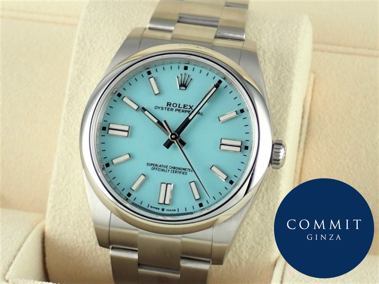 Rolex New Oyster Perpetual 41 Turquoise Blue [Unused] &lt;Warranty, Box, etc.&gt;