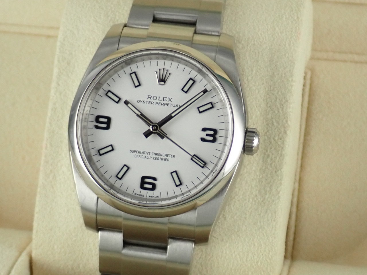 Rolex Oyster Perpetual White Ref.114200