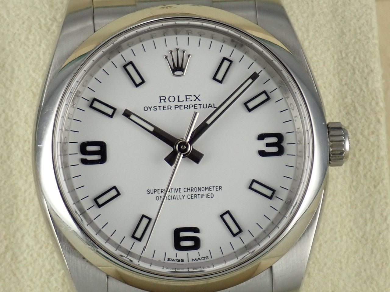 Rolex Oyster Perpetual White Ref.114200