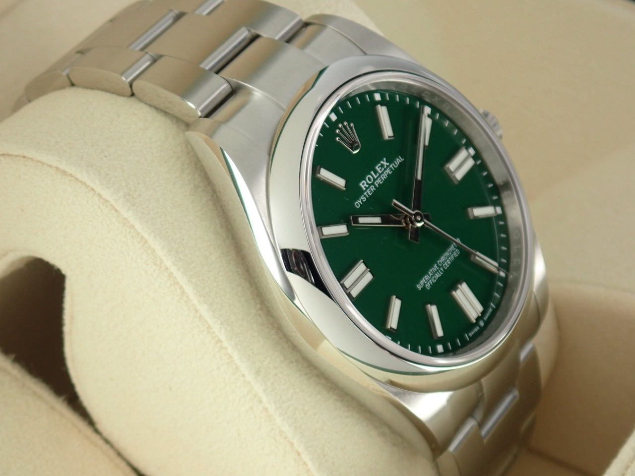 Rolex New Oyster Perpetual 41 Green [Unused] &lt;Warranty, Box, etc.&gt;