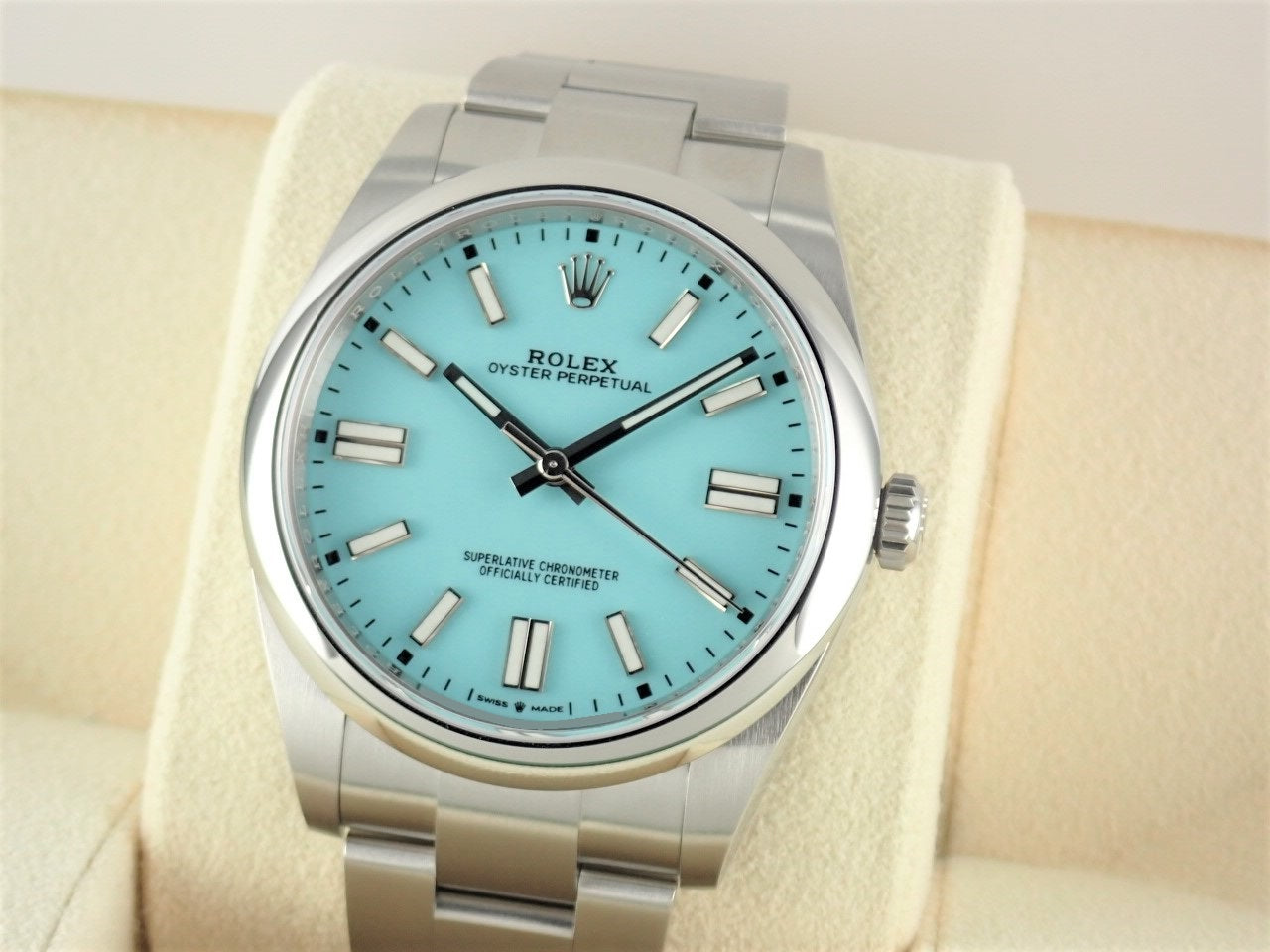 Rolex New Oyster Perpetual 41 Turquoise Blue [Unused] &lt;Warranty, Box, etc.&gt;