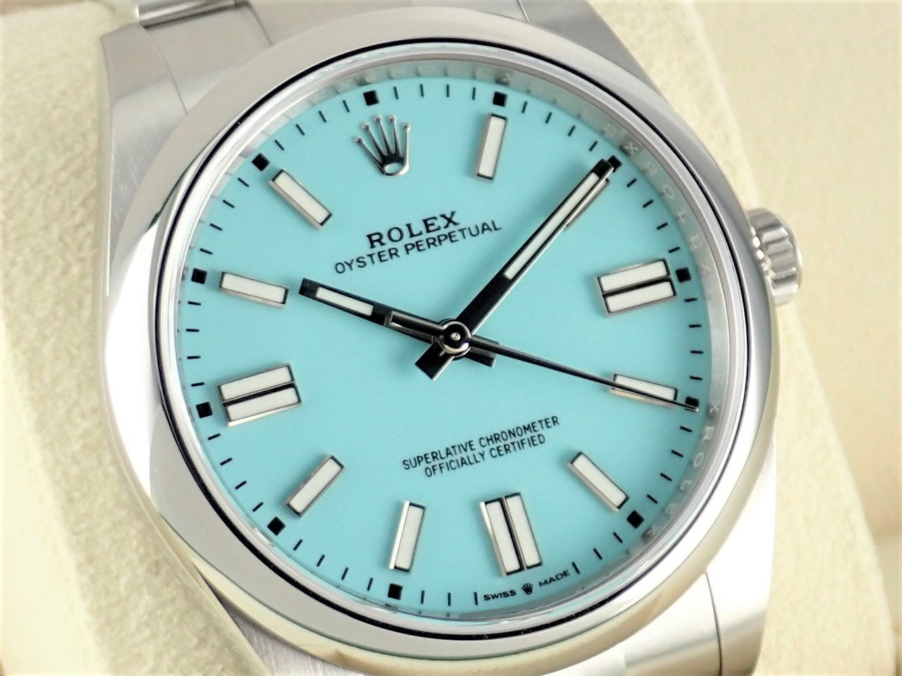 Rolex New Oyster Perpetual 41 Turquoise Blue [Unused] &lt;Warranty, Box, etc.&gt;