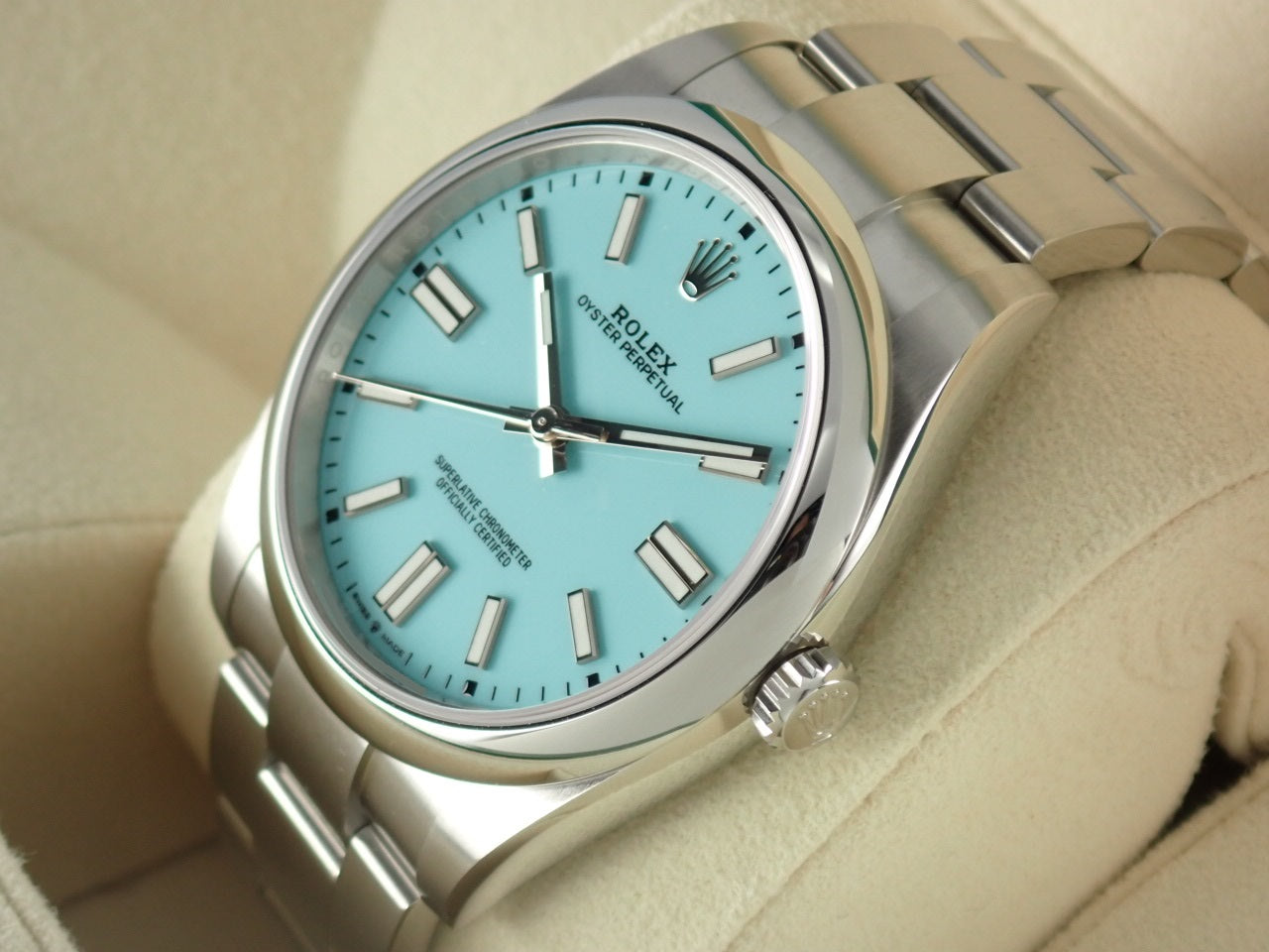 Rolex New Oyster Perpetual 41 Turquoise Blue [Unused] &lt;Warranty, Box, etc.&gt;