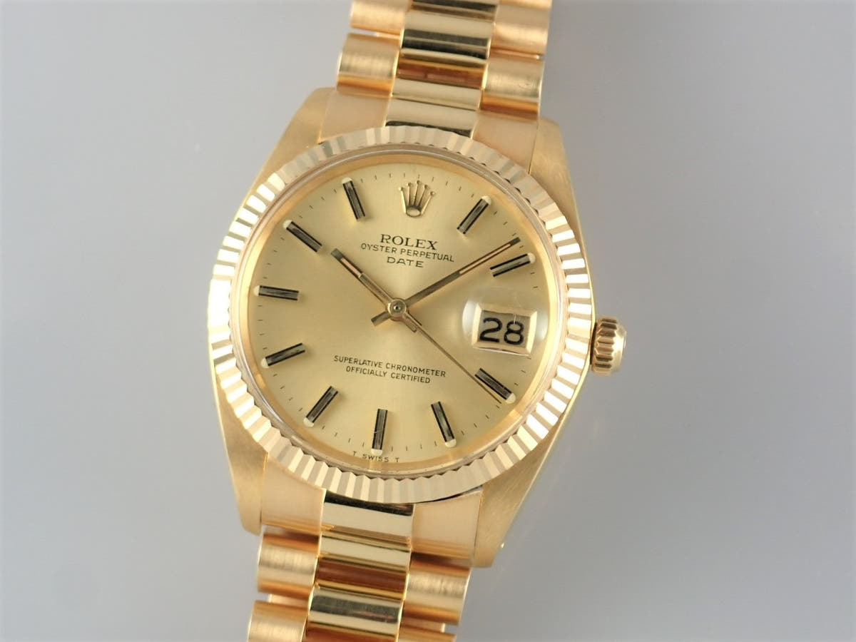 ロレックス オイスターパーペチュアル Ref.1500 シャンパン文字盤 中古 oyster-perpetual-61