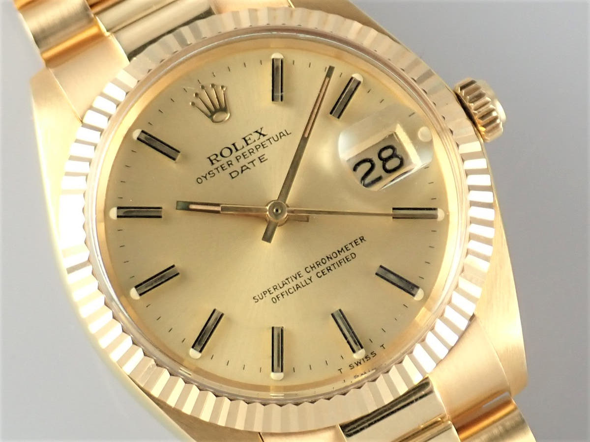 ロレックス オイスターパーペチュアル Ref.1500 シャンパン文字盤 中古 oyster-perpetual-61